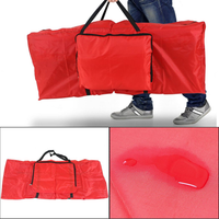 RED Xmas bag With Side Pocket