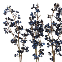 
              70cm Artificial Blue Christmas Berry Spray
            