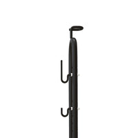 
              SPORTNOW Vertical & Horizontal Bike Rack Fits 6"-28" and 700c Bikes, Black
            