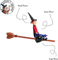 
              WOW STUFF Room Witch & Broom Articulated Collectable Action Figure Official Toy
            