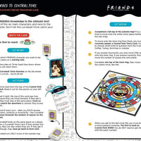 FRIENDS Race To Central Perk Trivia Card & Board Game For 2-4 Players