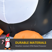 
              8ft Inflatable Christmas Penguin Holding Candy Cane Blow Up Outdoor Deco LED
            