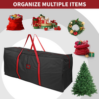 VINSANI BLACK XMAS TREE STORAGE BAG 1010451