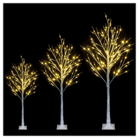 
              5FT Snowflake Christmas Tree with 72 LED Lamp
            