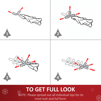 
              4FT Green Fibre Optic Artificial Christmas Tree LED Snowflakes Fireproofing
            