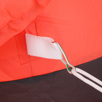 
              Outsunny 6.6FT Christmas Inflatable Santa Claus w/ Polar Bear for Graden
            