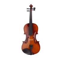 New 4/4 Acoustic Violin Case Bow Rosin Natural
