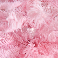 4FT Artificial Christmas Tree Holiday Xmas Automatic Open for Home Party Pink