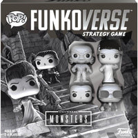 Funko Games Funkoverse Universal Monsters 4 Pack Board Game 2-4 Players