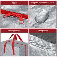 
              VINSANI 3pc GREY XMAS STORAGE BAGS 1010448
            