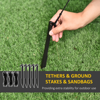 
              6.5ft Inflatable Snowman LED Christmas Xmas Air Blown  Outdoor Garden Decor
            