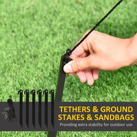 
              4ft Christmas Inflatable Santa Claus Sledge Sleigh Reindeer Blow Up Xmas Garden
            