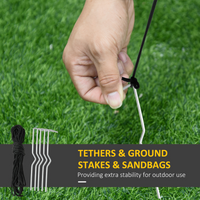 
              Inflatable Christmas Santa Claus Air Blown Decoration Yard
            