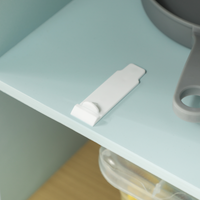 AIYAPLAY Play Kitchen, Kids Kitchen Playset with Light & Sound Stove