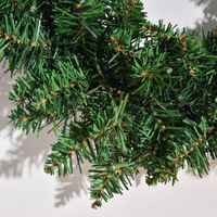 
              55CM Pre-lit Christmas Wreath 50 Warm White LED Ideal Xmas Artificial Door Deco
            