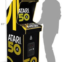 Arcade1Up Atari 50th Anniversary Deluxe Arcade Machine 64 Games in 1