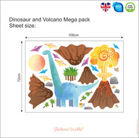 
              Half Price Dinosaur & Volcano Mega Sheet - Grab a Bargain
            