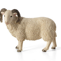 Sheep Ram Toy Realistic Farm Animal Model