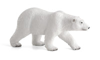 
              Polar Bear Toy Figure Realistic Arctic Animal Model
            