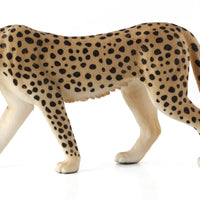 Male Cheetah Toy Realistic African Wildlife Figurine