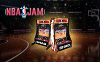 
              Arcade1Up NBA Jam Shaq Edition Partycade Arcade Machine 3 Games in 1
            