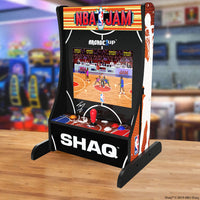Arcade1Up NBA Jam Shaq Edition Partycade Arcade Machine 3 Games in 1