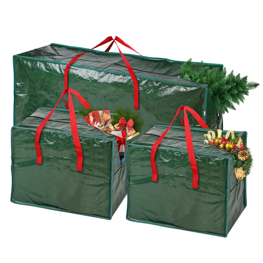 VINSANI 3pc XMAS STORAGE BAGS 1010393