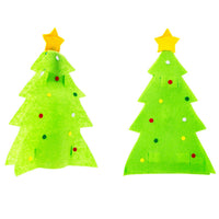 Flo Christmas Tree Wine Bottle Cover Green