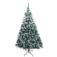 
              7FT Spray White PVC Christmas Tree 870 Branches
            