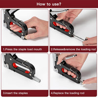 
              VINSANI HEAVY DUTY STAPLE GUN 0008253
            