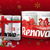 Renova 9 Rolls Xmas TR + 2 Rolls Xmas KT