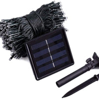 Planet Solar 200 Warm White Outdoor String Solar Powered Fairy Lights 20m