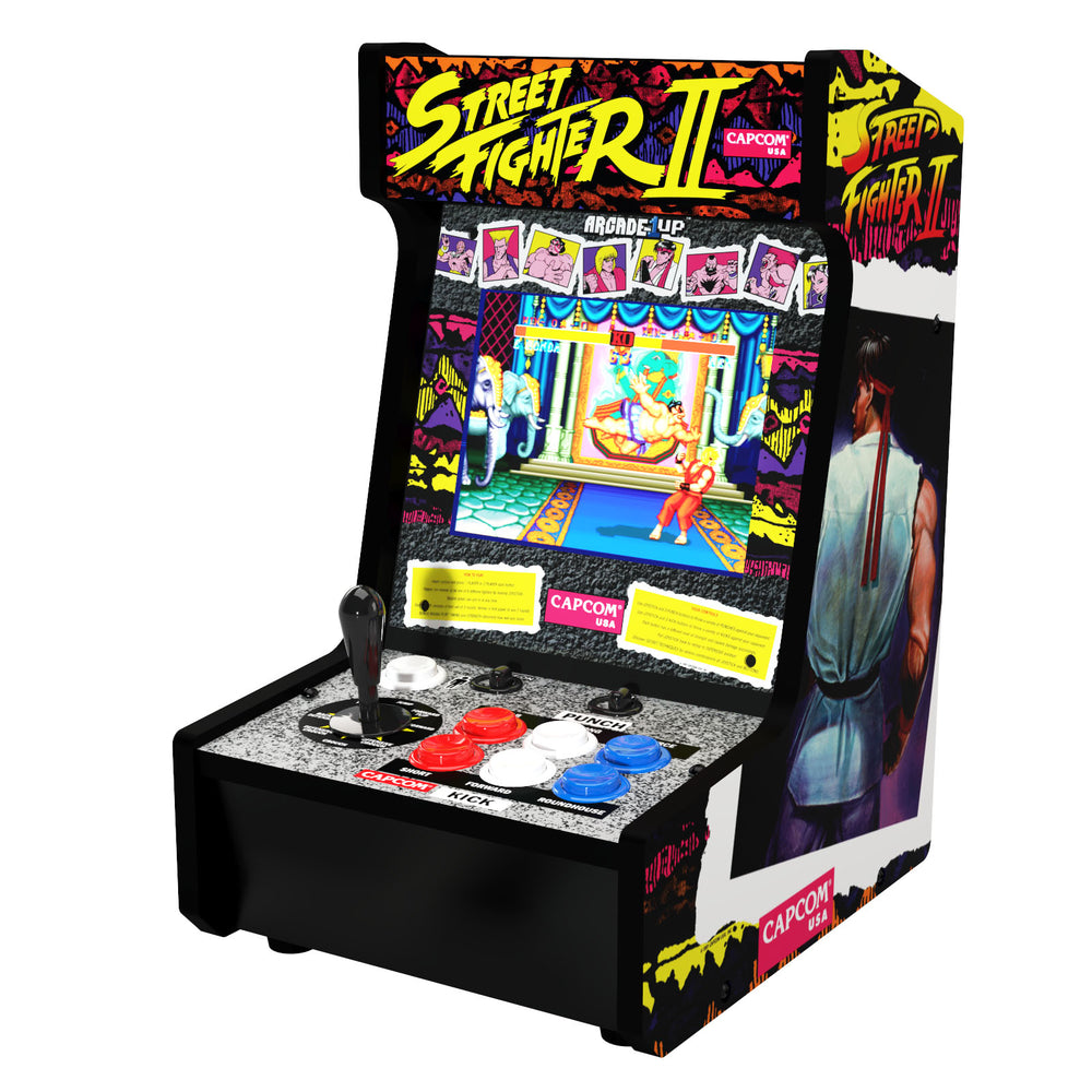 Arcade1up Street Fighter II Countercade Arcade Machine 5 Games In 1