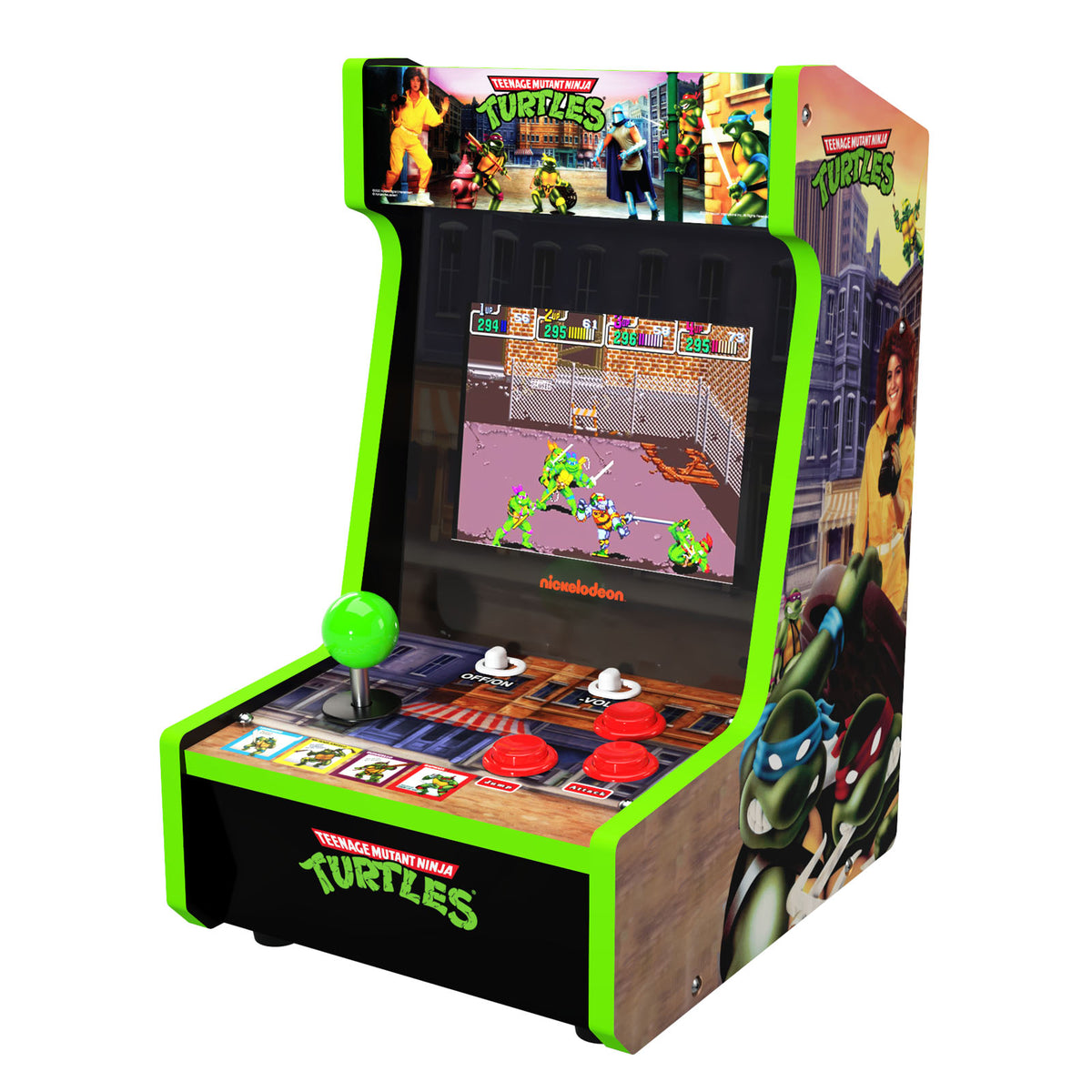 Arcade1up Teenage Mutant Ninja Turtles Countercade Arcade Machine | ToySeek