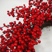 
              60cm (24") Extra Large Luxury Christmas Red Berry Wreath
            