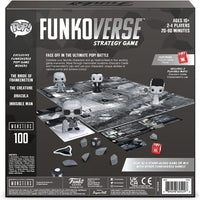 Funko Games Funkoverse Universal Monsters 4 Pack Board Game CHASE EDITION