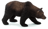 
              Grizzly Bear Toy Realistic Wildlife Model
            