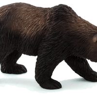 Grizzly Bear Toy Realistic Wildlife Model