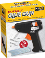 
              Hot Melt Glue Gun 100pcs glue stick Arts Crafts DIY 11.5cm x 15cm x 7cm
            