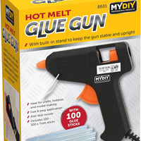 Hot Melt Glue Gun 100pcs glue stick Arts Crafts DIY 11.5cm x 15cm x 7cm