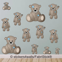 
              Now On Sale Tatty Teddy style Fabric Wall Stickers - Reusable
            