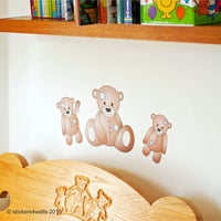 
              Now On Sale Tatty Teddy style Fabric Wall Stickers - Reusable
            