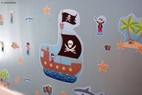 
              On Sale Now Pirate Story Wall Stickers - Interactive Wall decor
            