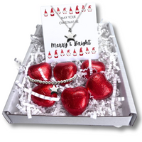 
              Merry & Bright Christmas Mini Gift Hamper & Silver Star Necklace
            