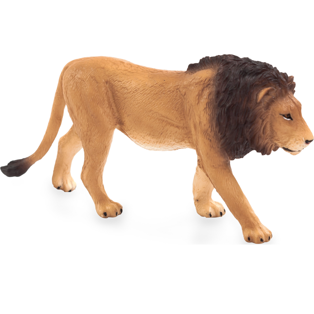 Male Lion Toy  Realistic Big Cat Figurine