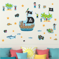 
              On Sale Now Pirate Story Wall Stickers - Interactive Wall decor
            