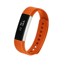 
              Adjustable Replacement Soft Classic Straps for Fitbit Alta HR Tracker, Orange
            