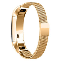 Aquarius Milanese Replacement Strap Band Compatible With Fitbit Alta, Gold