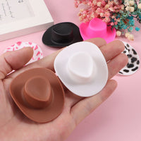 
              12Pcs Mini Cowboy Doll Hat Ornament Small Hat For Kids Toys Dolls Accessories DIY Jewelry Craft Decoration Miniature Hat
            