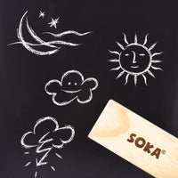 SOKA Wooden Eraser 0000489